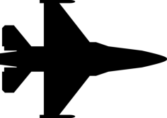 Fighter Jet Outline Svg File, Free Vectors File